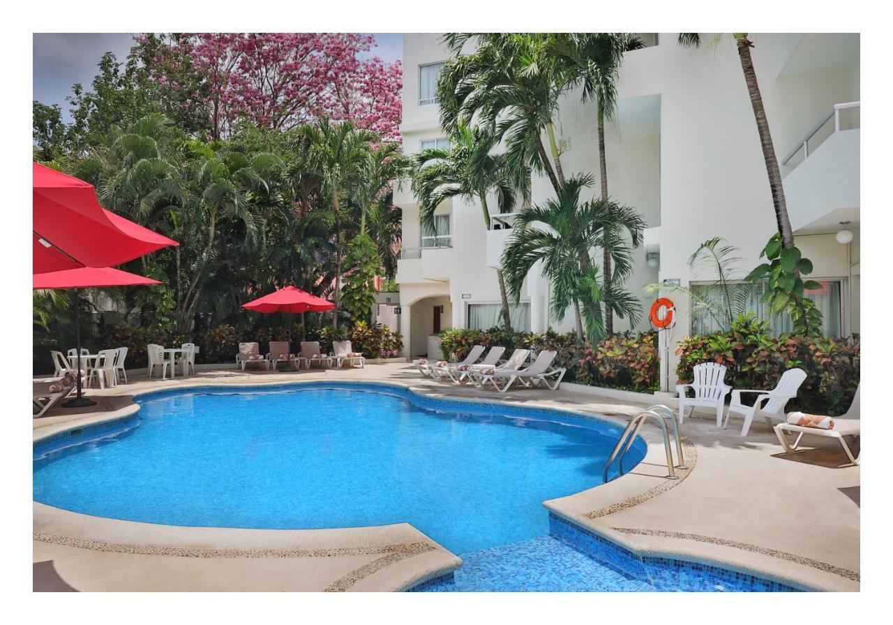 Adhara Express Hotel Cancún Exterior foto