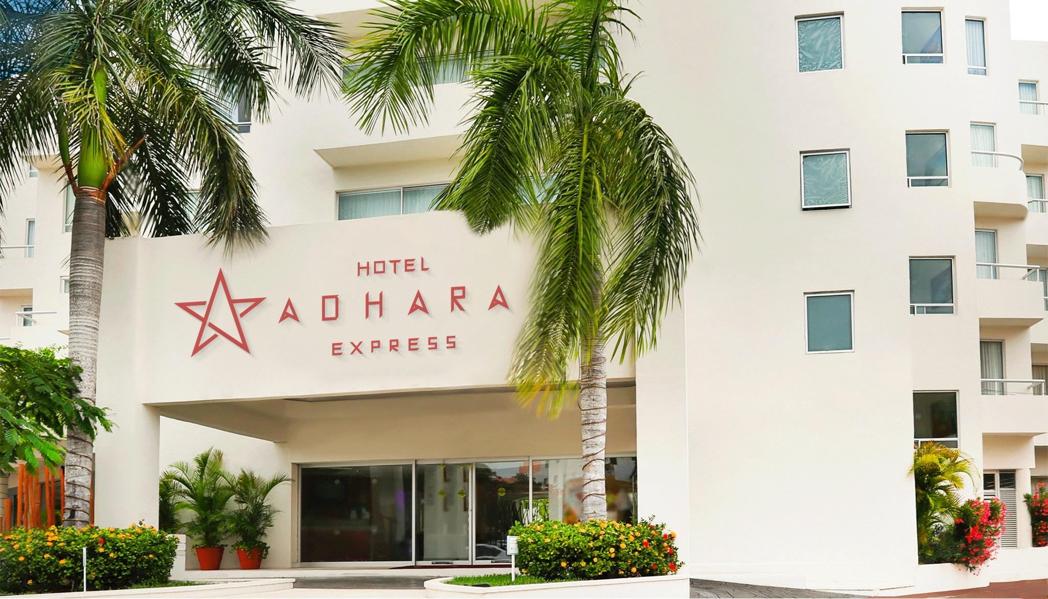 Adhara Express Hotel Cancún Exterior foto